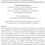 Analysis Of Fashion Goods Purchase Behaviour Using Omni-Channel Retailing In Emerging Markets | Badal & Ajai Pal Sharma