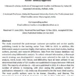 Post-Merger Customer Perception And Service Quality In The Banking Sector: A Bibliometric Analysis | Kavita & Sandeep Aggarwal